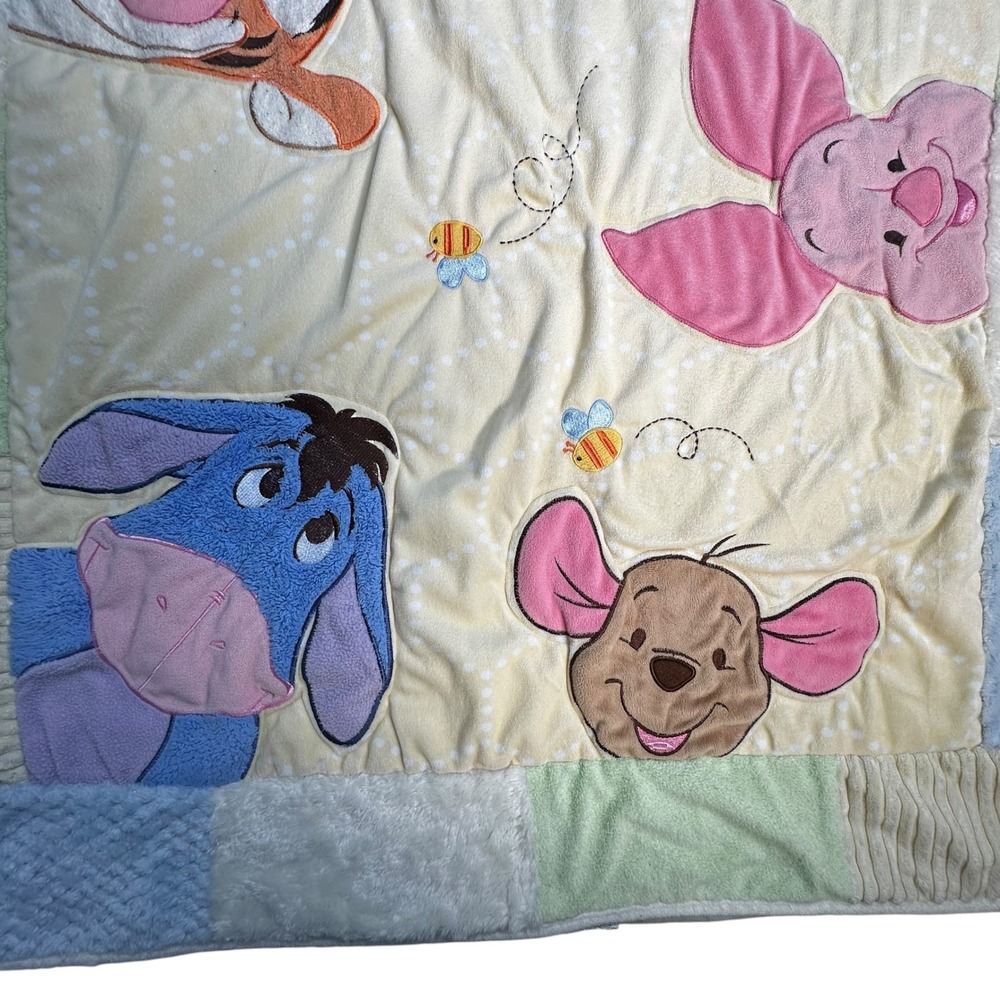 Winnie the Pooh Tigger Eeyore Disney Baby Crib Blanket, Sheet, and Dust Ruffle - Picture 10 of 14